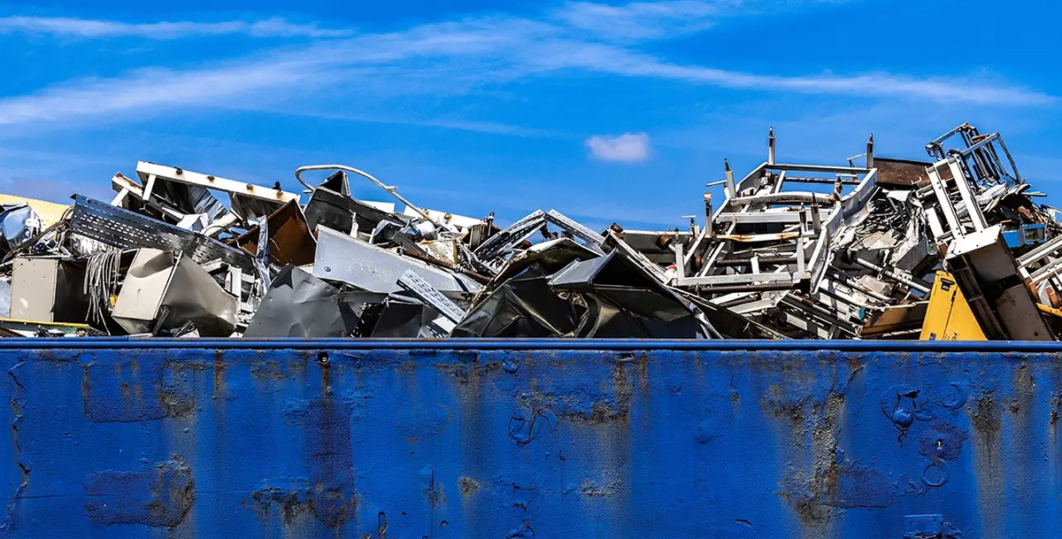 Roll-off container delivery in San Antonio for scrap metal